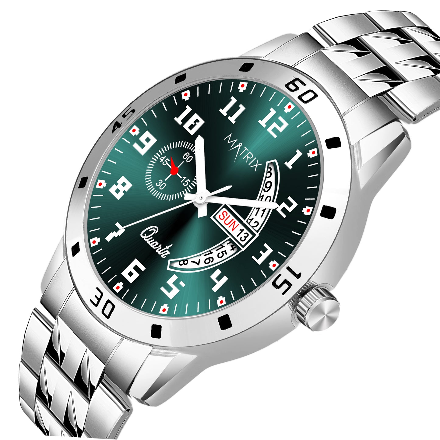Matrix Classic Stainless Steel Analog Watch For Men
