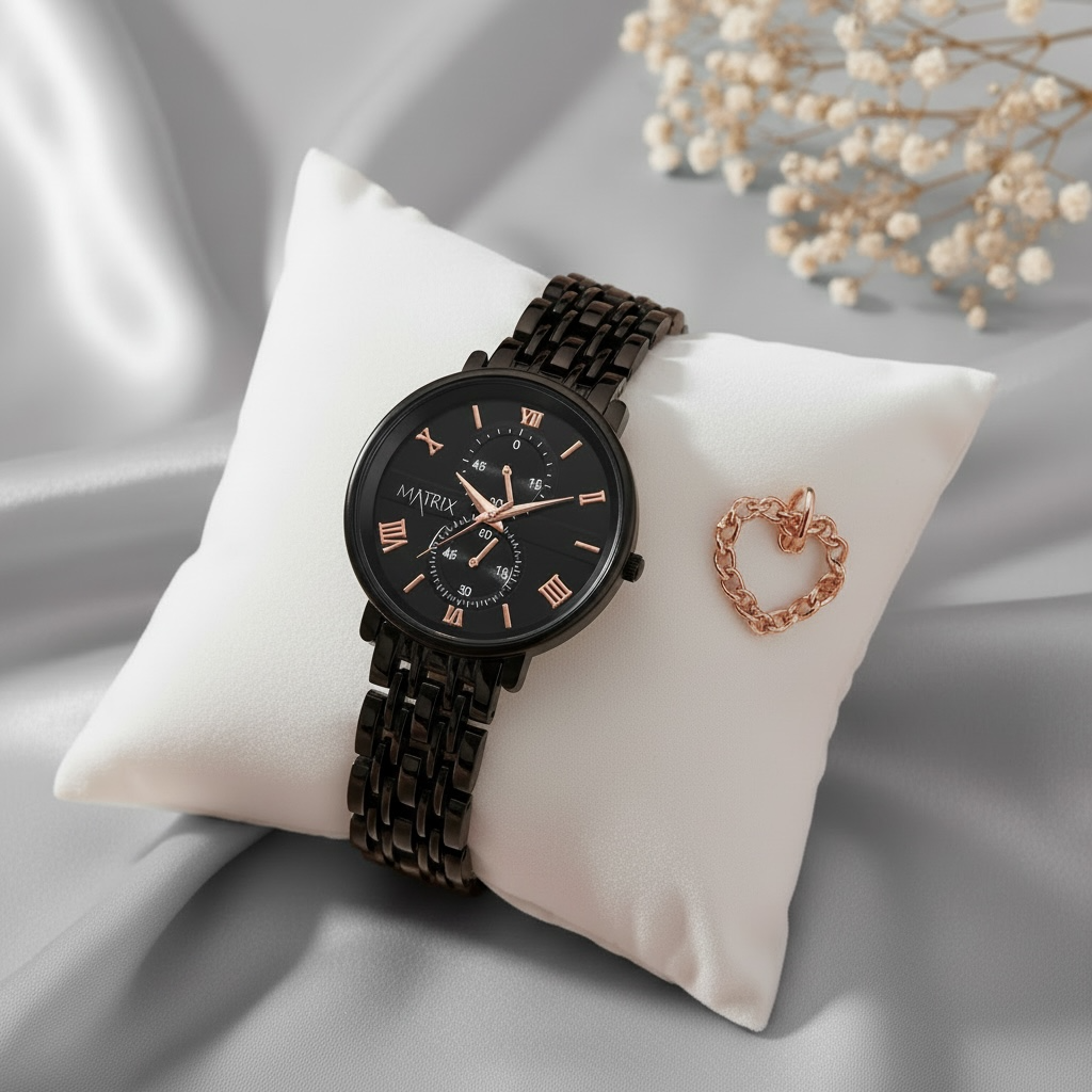 Matrix EVERBOND Analog Couple Watches For Men & Women