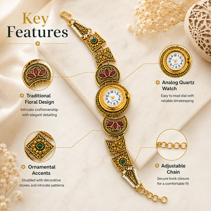 Matrix KASHMIRI BRACELET Analog Wrist Watch For Women