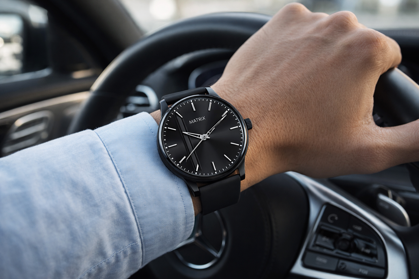 Matrix Timepiece Dope Edition Black Analog Watch for Men