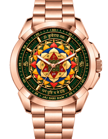 MATRIX x ASTRUM| KUBER YANTRA| Analog Watch for Men